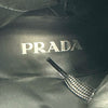 プラダ PRADA RE-NYLON トライアングルロゴショートブーツ ブラック ナイロン レディース ブーツ