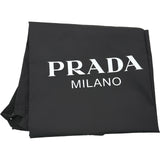 プラダ PRADA RE-NYLON トライアングルロゴショートブーツ ブラック ナイロン レディース ブーツ