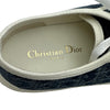 クリスチャン・ディオール Christian Dior WalknDior ローカットスニーカー ネイビー キャンバス レディース スニーカー
