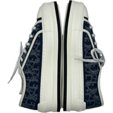クリスチャン・ディオール Christian Dior WalknDior ローカットスニーカー ネイビー キャンバス レディース スニーカー