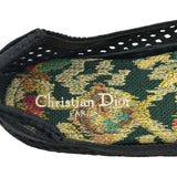 クリスチャン・ディオール Christian Dior メッシュフラットパンプス ブラック メッシュ レディース パンプス