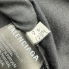バレンシアガ BALENCIAGA ロゴ総柄プリントシャツ 570805 ブラック コットン メンズ 半袖Ｔシャツ