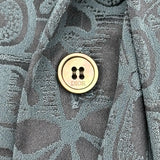 クリスチャン・ディオール Christian Dior ×SHAWN STUSSY 総柄シルクシャツ 033C514A4925 ネイビー シルク メンズ 半袖シャツ