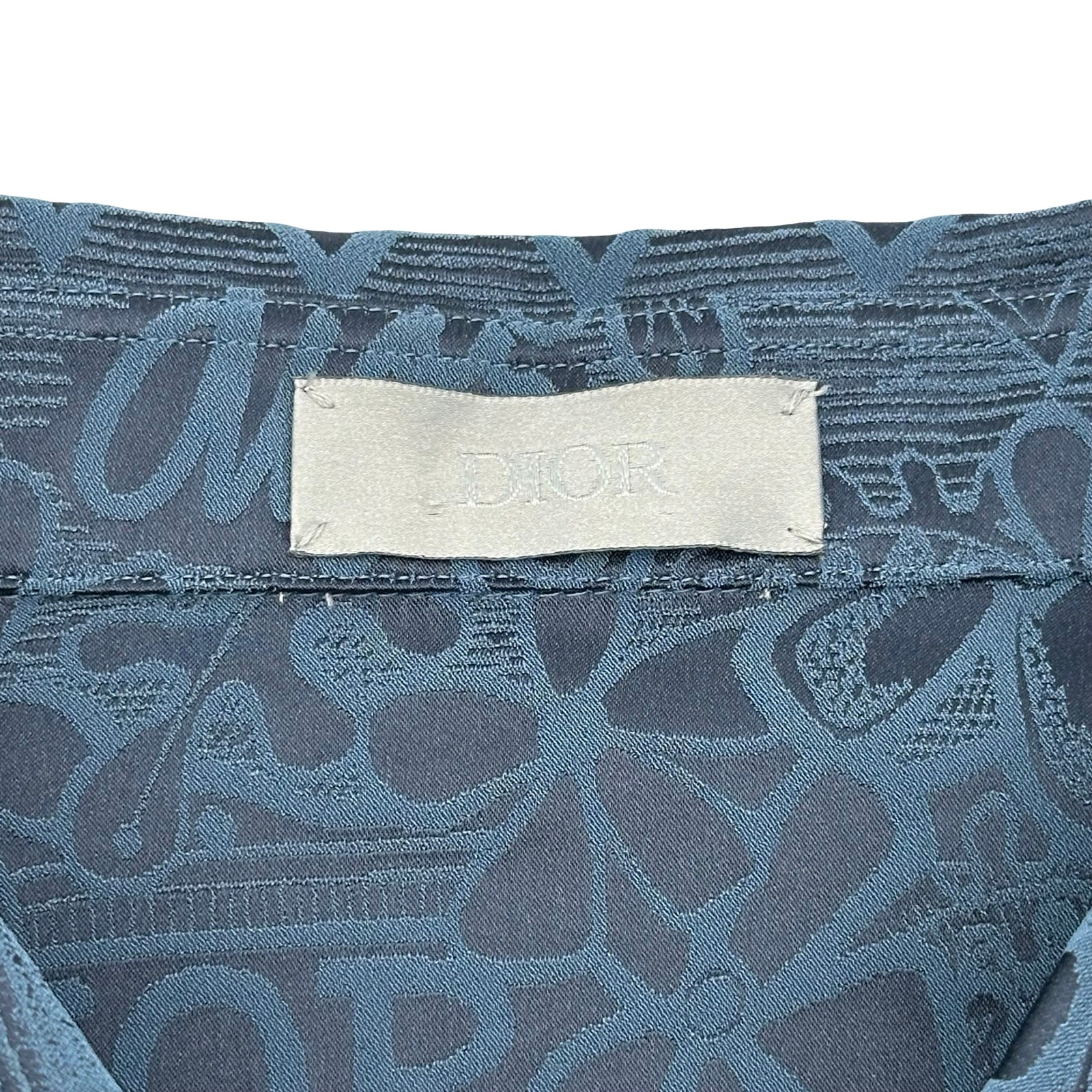 クリスチャン・ディオール Christian Dior ×SHAWN STUSSY 総柄シルク