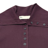 トリーバーチ TORY BURCH リブニットトップス ボルドー コットン レディース その他トップス
