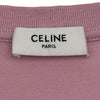 セリーヌ CELINE ロゴプリントTシャツ 2X764671Q ピンク コットン レディース 半袖Ｔシャツ