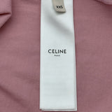 セリーヌ CELINE ロゴプリントTシャツ 2X764671Q ピンク コットン レディース 半袖Ｔシャツ
