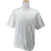 フェンディ FENDI FFロゴ刺繍Tシャツ FY0936 ホワイト コットン メンズ 半袖Ｔシャツ
