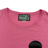 グッチ GUCCI ×Disney ロゴプリントTシャツ 492347 ピンク コットン メンズ 半袖Ｔシャツ