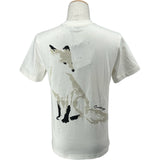 バーバリー BURBERRY グラフィットプリントTシャツ 8093592 ホワイト コットン メンズ 半袖Ｔシャツ