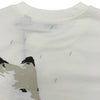 バーバリー BURBERRY グラフィットプリントTシャツ 8093592 ホワイト コットン メンズ 半袖Ｔシャツ