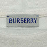 バーバリー BURBERRY グラフィットプリントTシャツ 8093592 ホワイト コットン メンズ 半袖Ｔシャツ