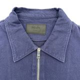 プラダ PRADA トライアングルロゴコットンブルゾン GEB233 ネイビー コットン メンズ ブルゾン