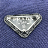 プラダ PRADA トライアングルロゴコットンブルゾン GEB233 ネイビー コットン メンズ ブルゾン