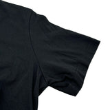 モンクレール MONCLER ロゴプリントTシャツ ブラック コットン レディース 半袖Ｔシャツ