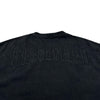 バレンシアガ BALENCIAGA バックロゴ刺繍Tシャツ 570805 ブラック コットン メンズ 半袖Ｔシャツ