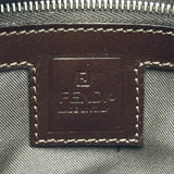フェンディ FENDI ズッカワンショルダー ブラウン キャンバス レディース ショルダーバッグ