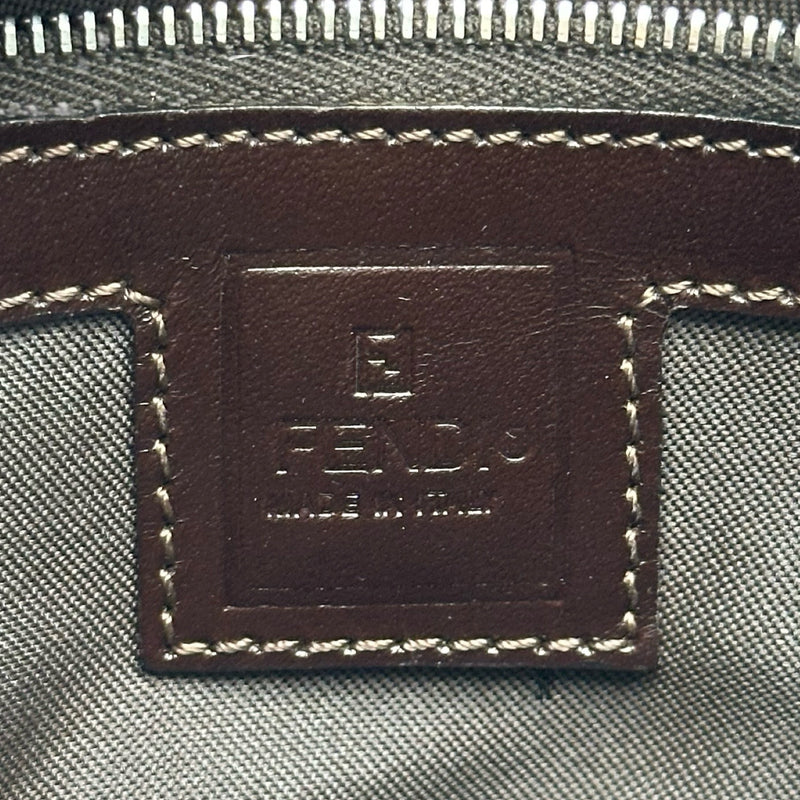 フェンディ FENDI ズッカワンショルダー ブラウン キャンバス