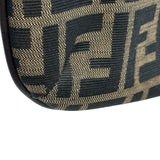 フェンディ FENDI ズッカワンショルダー ブラウン キャンバス レディース ショルダーバッグ