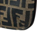 フェンディ FENDI ズッカワンショルダー ブラウン キャンバス レディース ショルダーバッグ
