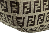 フェンディ FENDI ズッキーノワンショルダー 8BR036 ベージュ キャンバス レディース ショルダーバッグ