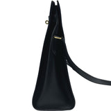エルメス HERMES ケリースポーツMM ◯X刻 ブラック ゴールド金具 アルデンヌ レディース ショルダーバッグ