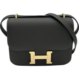 エルメス HERMES コンスタンス3ミニミロワール B刻 グラファイト ゴールド金具 エプソン レディース ショルダーバッグ