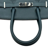 エルメス HERMES バーキン30 Ｙ刻 ブルーオラージュ シルバー金具 トゴ レディース ハンドバッグ