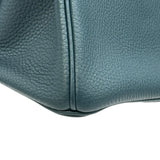 エルメス HERMES バーキン30 Ｙ刻 ブルーオラージュ シルバー金具 トゴ レディース ハンドバッグ