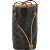 ルイ・ヴィトン LOUIS VUITTON ネヴァーフル MM M40156 ブラウン モノグラムキャンバス レディース トートバッグ