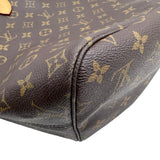 ルイ・ヴィトン LOUIS VUITTON ネヴァーフル MM M40156 ブラウン モノグラムキャンバス レディース トートバッグ
