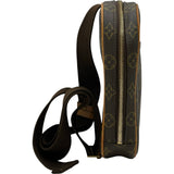 ルイ・ヴィトン LOUIS VUITTON ポシェット・ガンジュ M51870 ブラウン モノグラム メンズ ボディバッグ