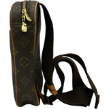 ルイ・ヴィトン LOUIS VUITTON ポシェット・ガンジュ M51870 ブラウン モノグラム メンズ ボディバッグ
