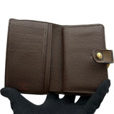 ルイ・ヴィトン LOUIS VUITTON ポルトモネ・ビエ・ヴィエノワ N61664 ブラウン ダミエ ユニセックス 二つ折り財布
