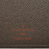 ルイ・ヴィトン LOUIS VUITTON ポルトモネ・ビエ・ヴィエノワ N61664 ブラウン ダミエ ユニセックス 二つ折り財布