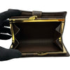 ルイ・ヴィトン LOUIS VUITTON ポルトモネ・ビエ・ヴィエノワ N61664 ブラウン ダミエ ユニセックス 二つ折り財布