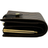 ルイ・ヴィトン LOUIS VUITTON ポルトモネ・ビエ・ヴィエノワ N61664 ブラウン ダミエ ユニセックス 二つ折り財布