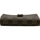 ルイ・ヴィトン LOUIS VUITTON ポルトモネ・ビエ・ヴィエノワ N61664 ブラウン ダミエ ユニセックス 二つ折り財布