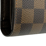 ルイ・ヴィトン LOUIS VUITTON ポルトモネ・ビエ・ヴィエノワ N61664 ブラウン ダミエ ユニセックス 二つ折り財布
