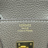 エルメス HERMES バーキン25 Z刻 エトゥープ ゴールド金具 トゴ レディース ハンドバッグ