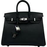 エルメス HERMES バーキン25 G刻印　（2026年製） ブラック シルバー金具 トゴ レディース ハンドバッグ