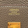 エルメス HERMES バーキン25 K刻 エトゥープ ゴールド金具 トゴ レディース ハンドバッグ