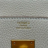 エルメス HERMES バーキン30 K刻 クレ ゴールド金具 トゴ レディース ハンドバッグ