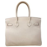 エルメス HERMES バーキン30 K刻 クレ ゴールド金具 トゴ レディース ハンドバッグ