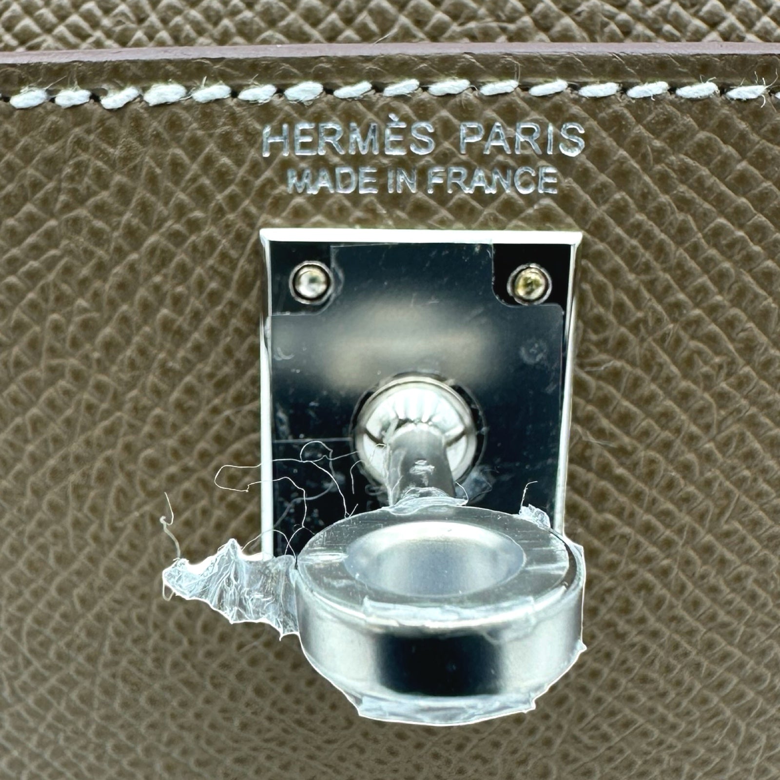 エルメス HERMES ミニケリー2 K刻 エトゥープ シルバー金具 エプソン レディース ショルダーバッグ 新品)HERMES エルメス ケリー ミニケリー2 エプソン エトゥープ