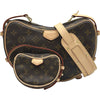 ルイ・ヴィトン LOUIS VUITTON クロワッサン M46828 ブラウン モノグラム レディース ショルダーバッグ