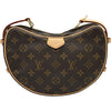 ルイ・ヴィトン LOUIS VUITTON クロワッサン M46828 ブラウン モノグラム レディース ショルダーバッグ