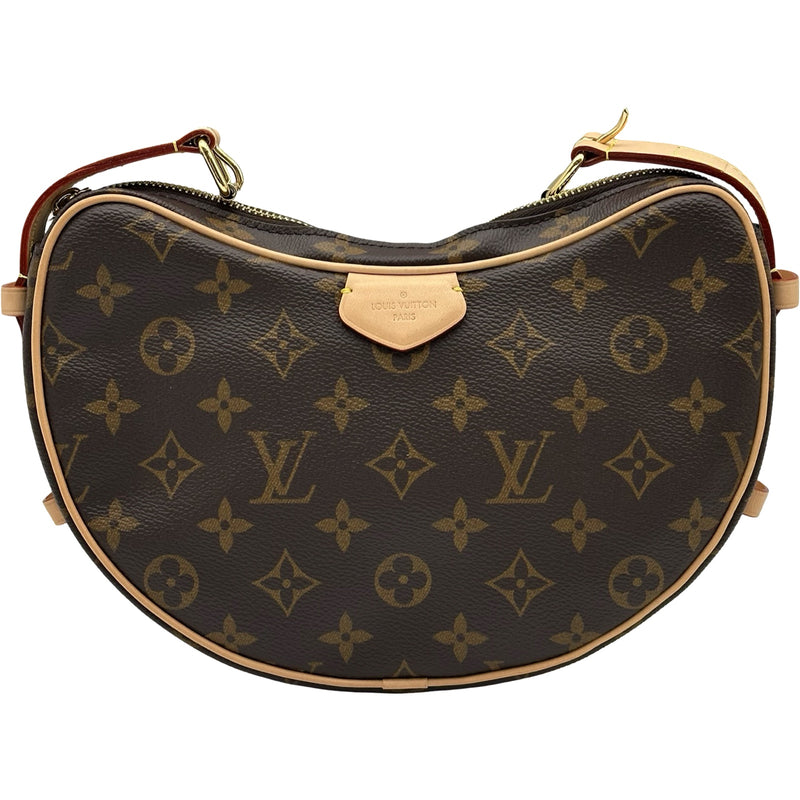 ルイ・ヴィトン LOUIS VUITTON クロワッサン ショルダー M46828 ブラウン モノグラムキャンバス　 レディース ショルダーバッグ ルイ・ヴィトン LOUIS VUITTON クロワッサン M46828 ブラウン