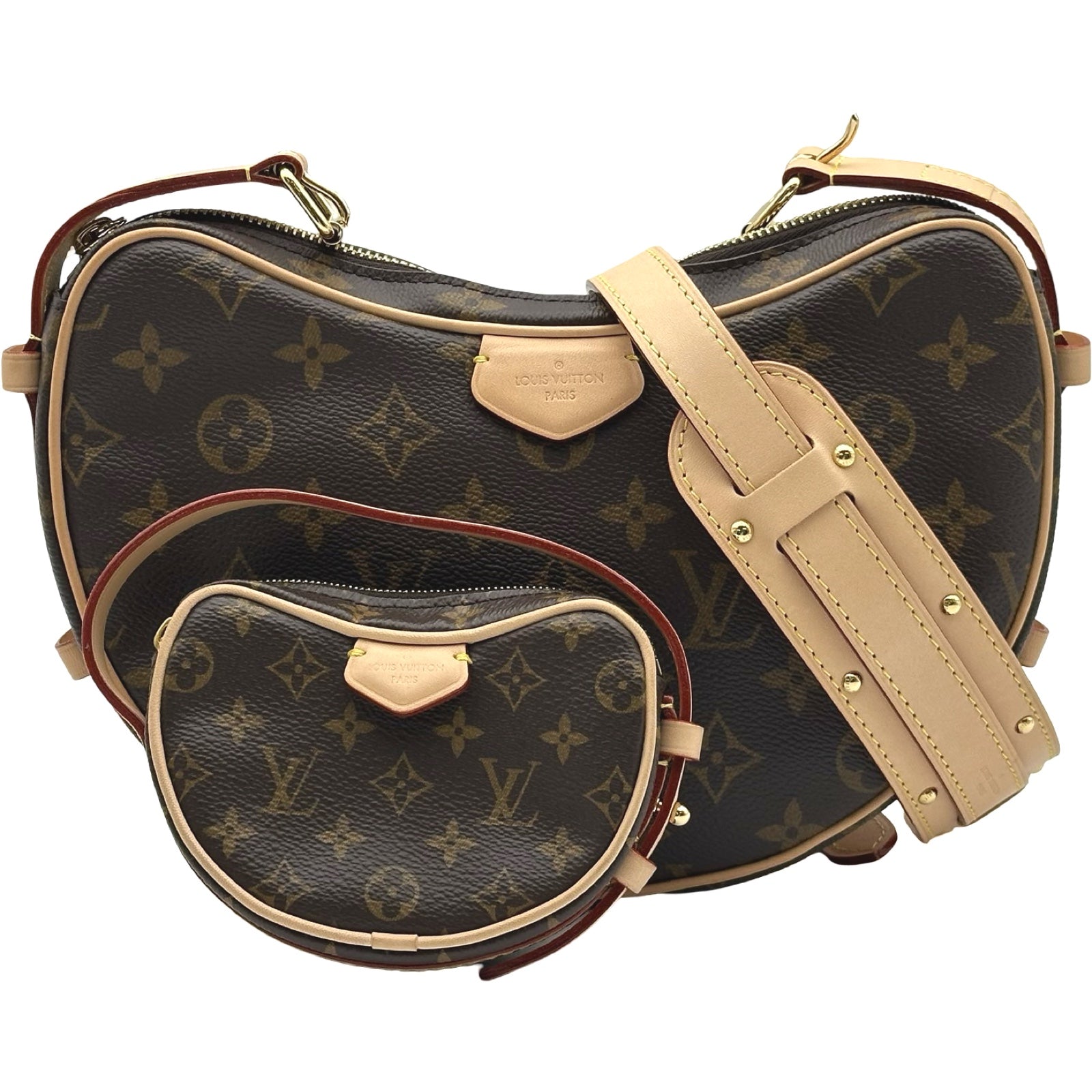 ルイ・ヴィトン LOUIS VUITTON クロワッサン M46828 ブラウン