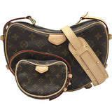 ルイ・ヴィトン LOUIS VUITTON クロワッサン M46828 ブラウン モノグラム レディース ショルダーバッグ